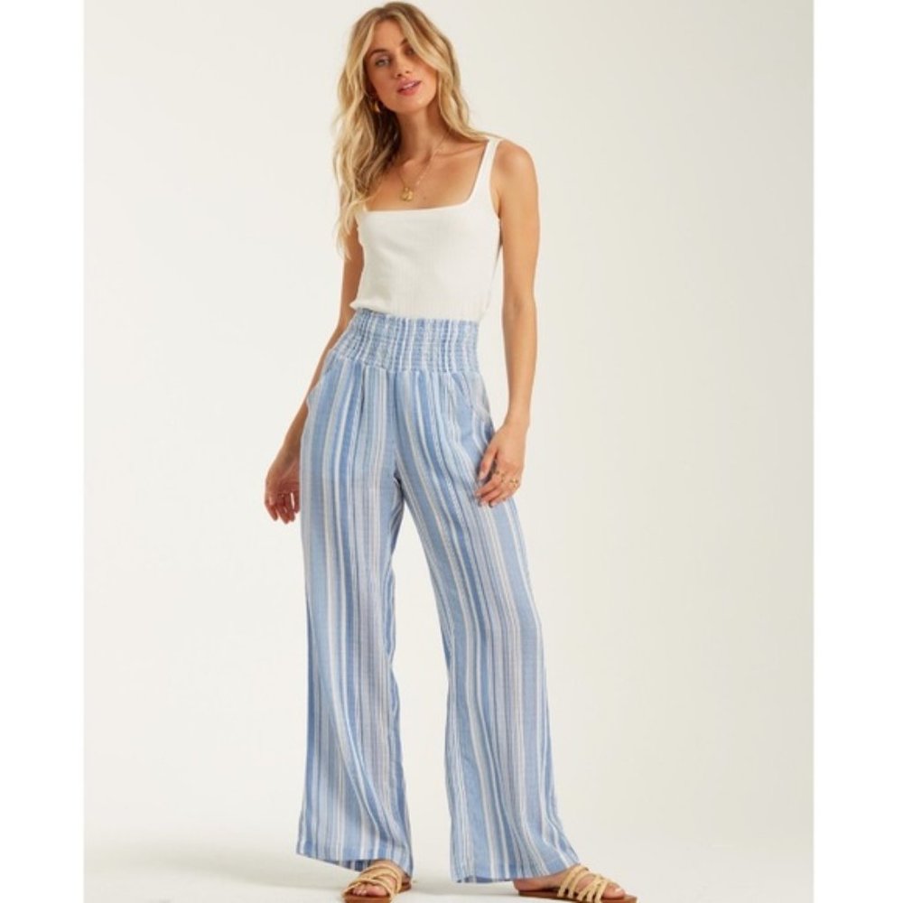 Blue Billabong Beachy Pants